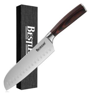 YTB-33 Santoku Knife 7 inch (about 17.8 cm) Kitchen Knife Ultra Sharp Santoku Knife Kitchen Gadgets Gift for Men High-end Gift