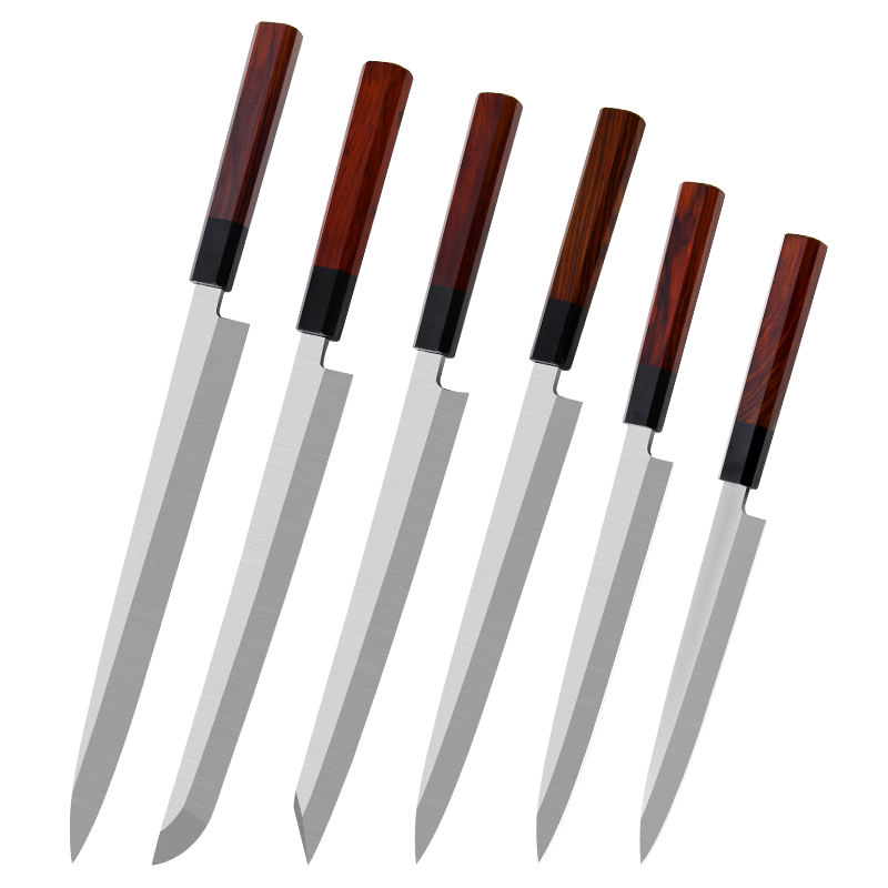 BJB-4 High Quality Handmade Japanese Professional Kitchen Knives Sashimi Sushi Knife Set Powdered steel fillet Sashimi knife