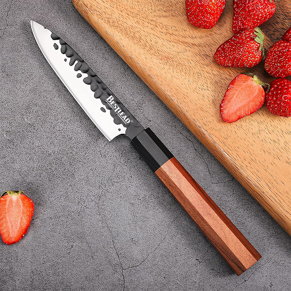 BJB-31 4.5-inch Japanese Kitchen Knife, Forged in Japan from 440C Stainless Steel - Forging knife - 1