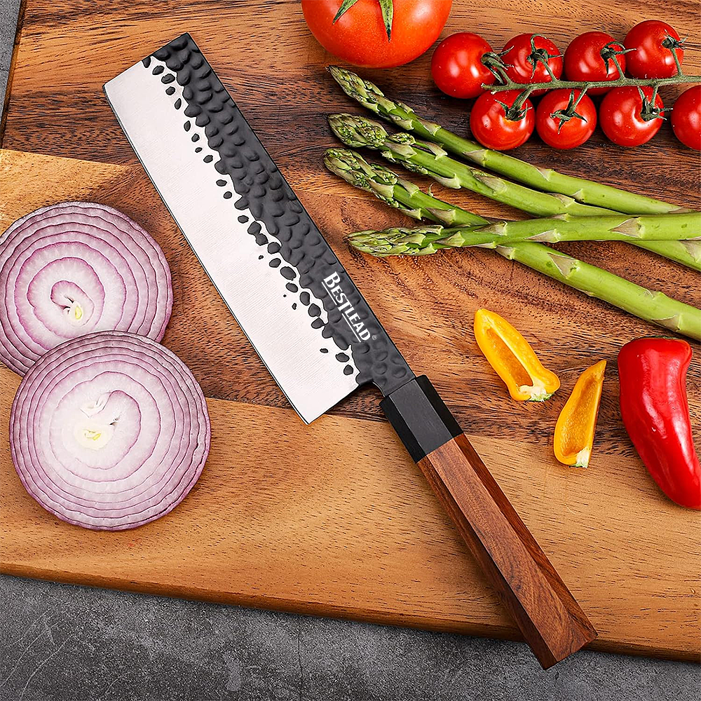 BJB-34 Hot-selling 7 inch Knives Stainless Steel Japanese Style Professional Octagonal Handle With Free LOGO - Forging knife - 1