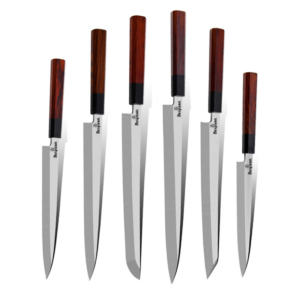 BJB-4 High Quality Handmade Japanese Professional Kitchen Knives Sashimi Sushi Knife Set Powdered steel fillet Sashimi knife