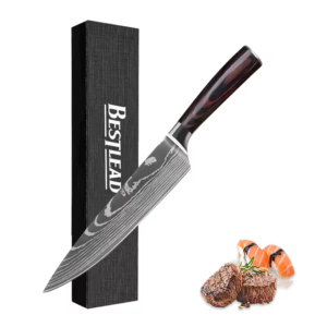 YTB-4-CSD Classic Japanese Chef's Knife Knife Kitchen Stainless Steel Chef's Knife with Pakka Wooden Handle
