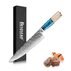 YTB-22-CSD High Quality Wholesale 67 Layer Damascus Steel Knife Kitchen Knives Chef Knives